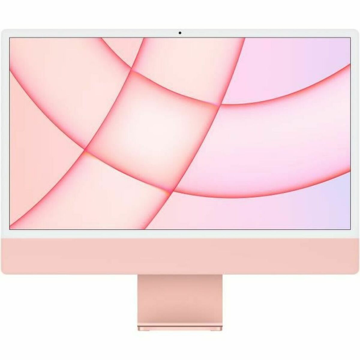All in One Apple iMac 4.5K (2021) 24" M1 8 GB RAM 512 GB Rosa Azerty Francese