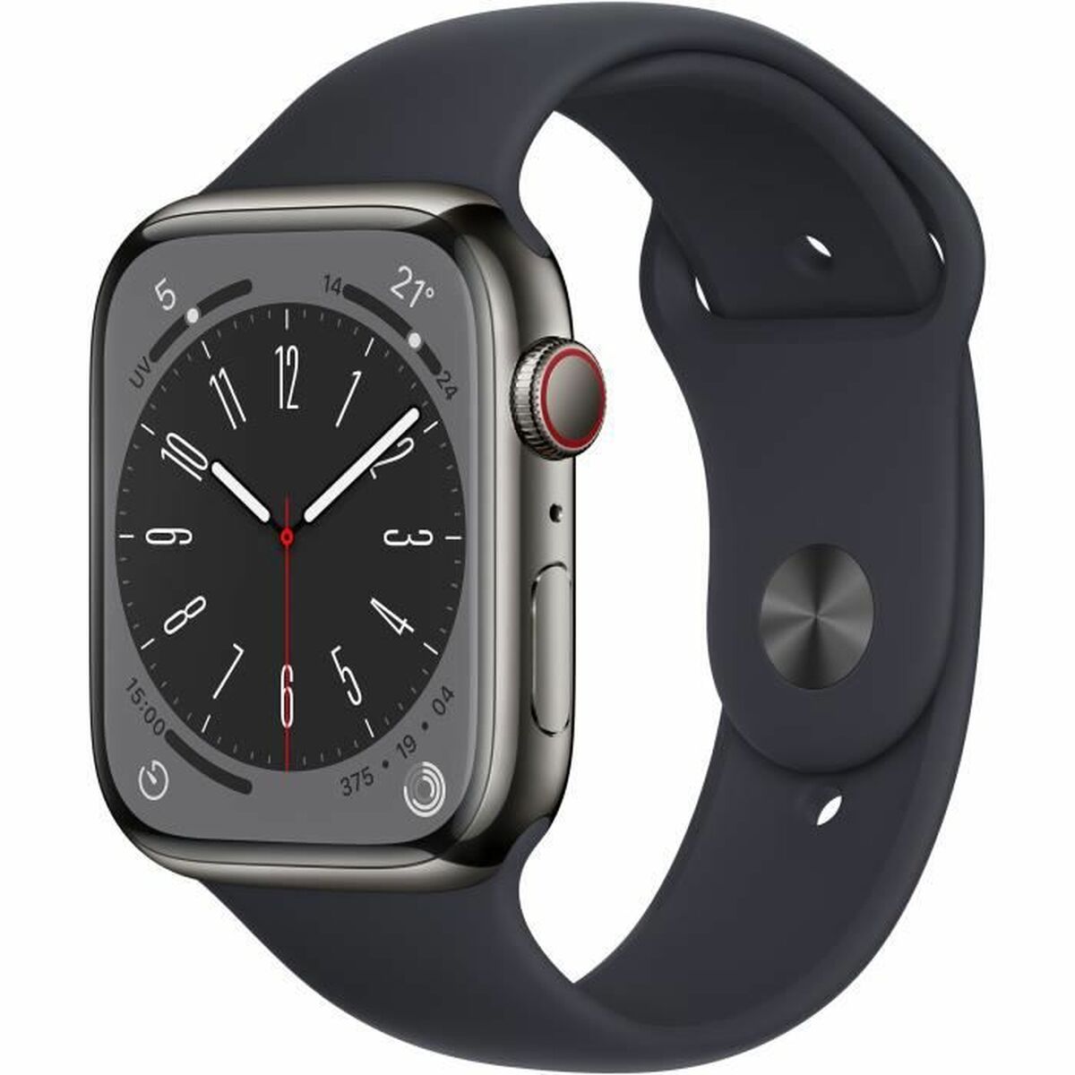 Montre intelligente Apple Watch Series 8 GPS Noir 4G