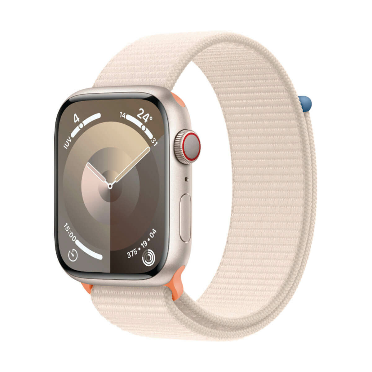 Afbeeldingen van Smartwatch Apple Series 9 GPS White 1,9"