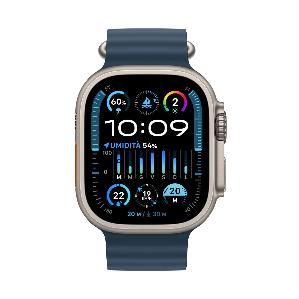 Smartwatch Apple Watch Ultra 2 Blue 1,9" 49 mm