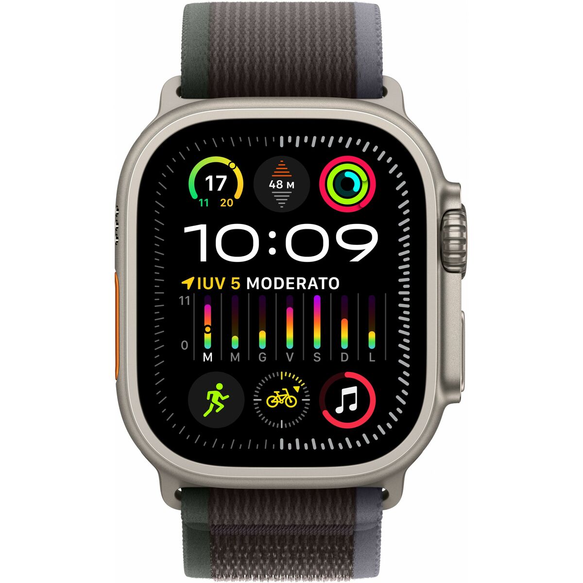 Ceas inteligent Apple Watch Ultra 2 Negru 1,92" 49 mm