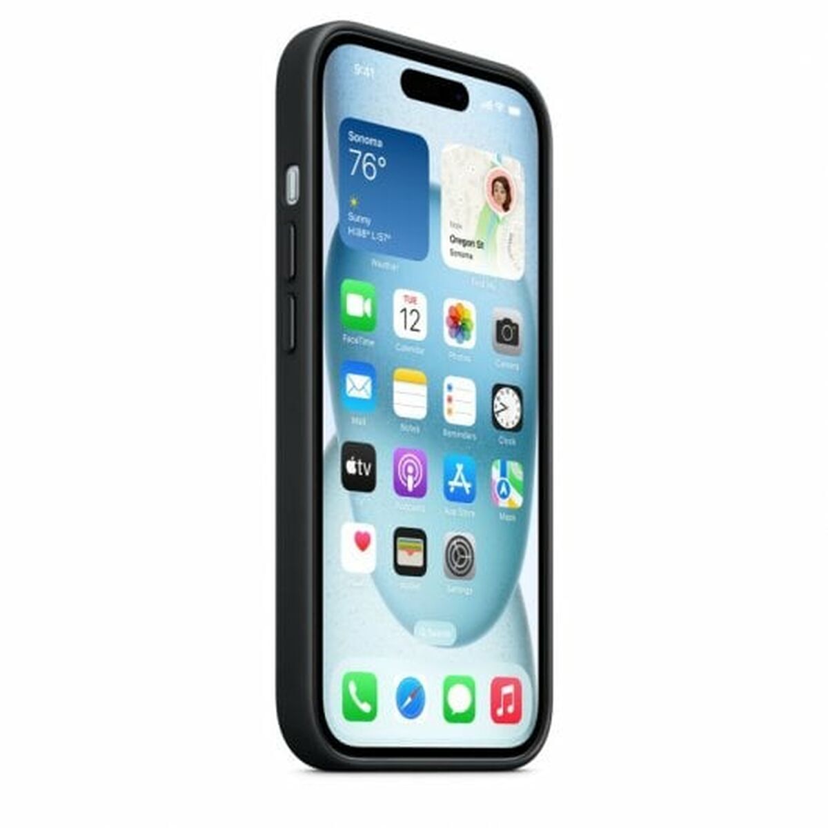 Mobile cover Apple iPhone 15 Black