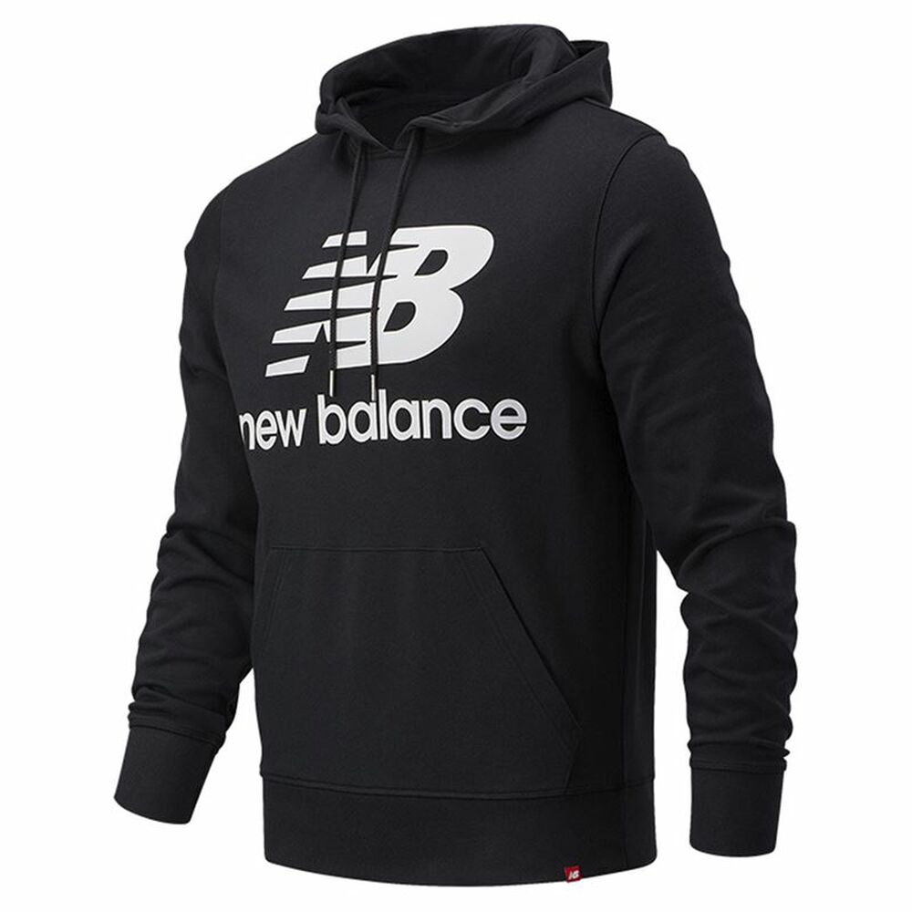 Men’s Hoodie New Balance Essentials Stacked Logo M