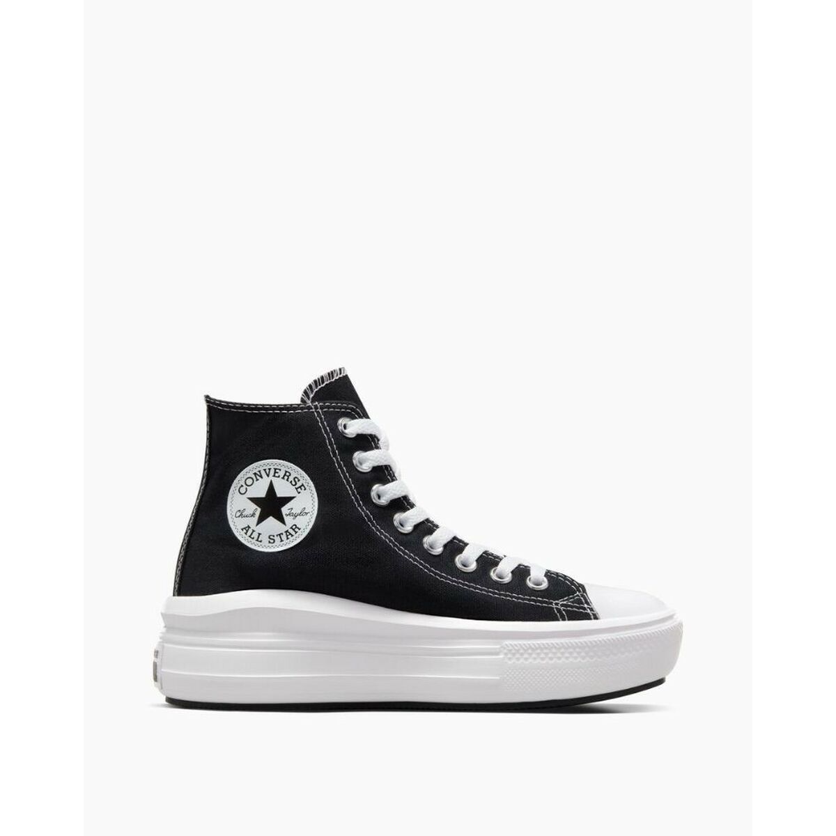 Converse Chuck Taylor All Star Move Sort Sports Sneakers til Kvinder