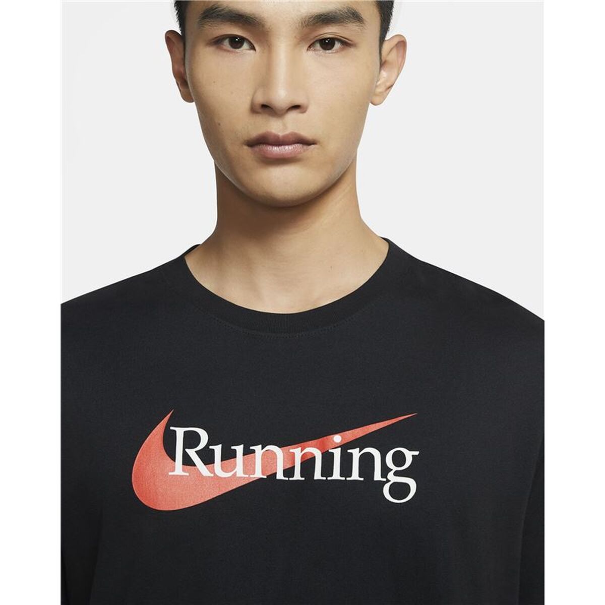 Heren-T-Shirt met Korte Mouwen Nike Dri-FIT Zwart