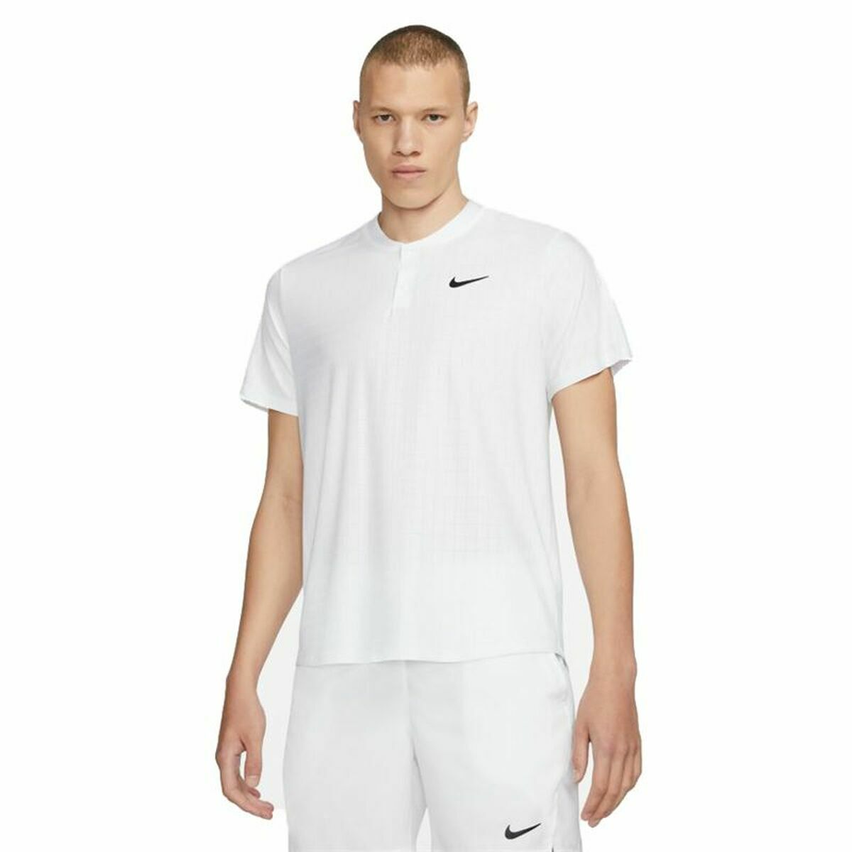Мъжка Тениска  с къс ръкав Nike Court Dri-Fit Advantage Бял