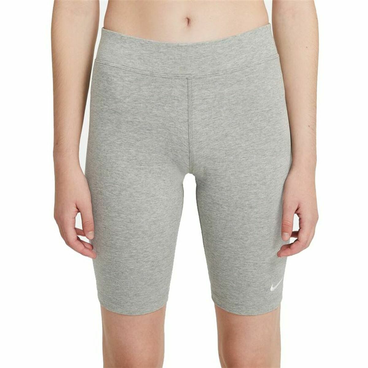 Sporthose Damen Nike Essential Grau - Thumbnail 3