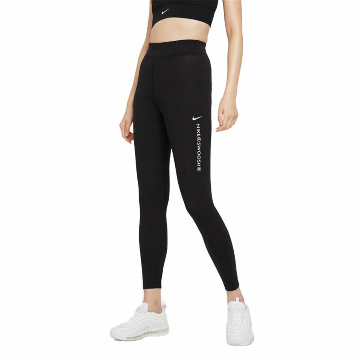 Sport leggings for Women Nike Sportswear Swoosh Black