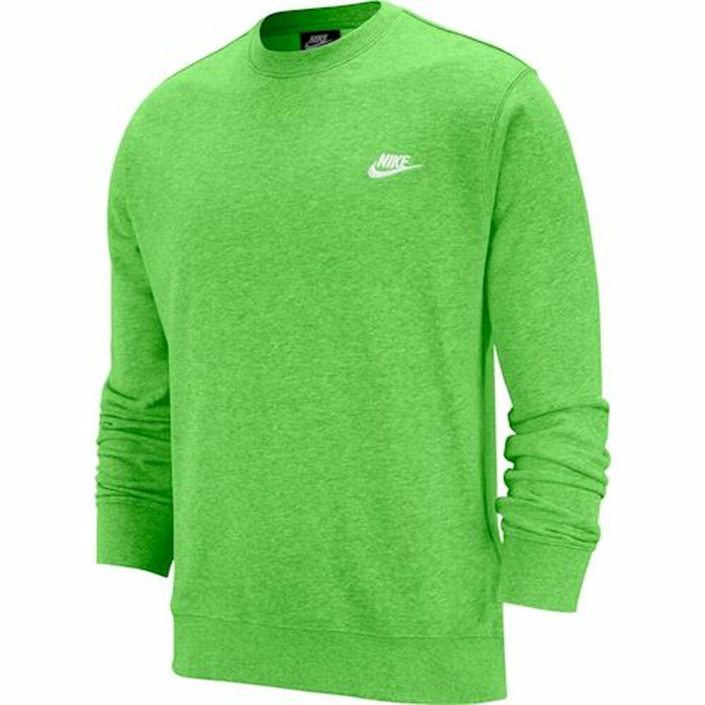 Men’s Sweatshirt without Hood Nike CLUB BV2666 304 Green