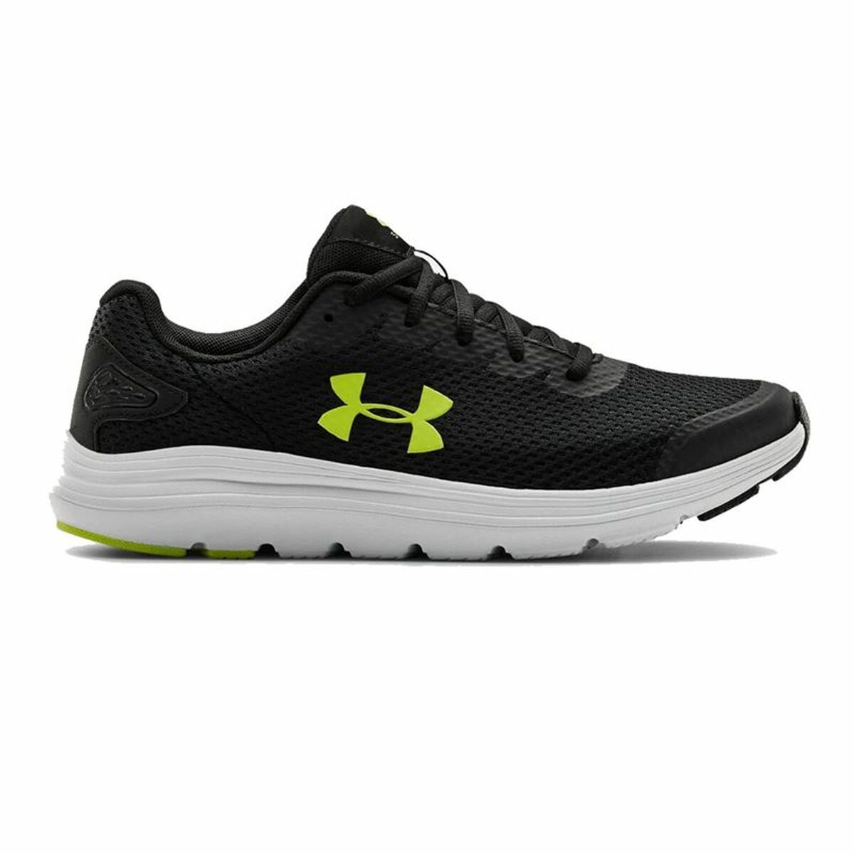 Chaussures de Running pour Adultes Under Armour Surge 2 Noir Homme