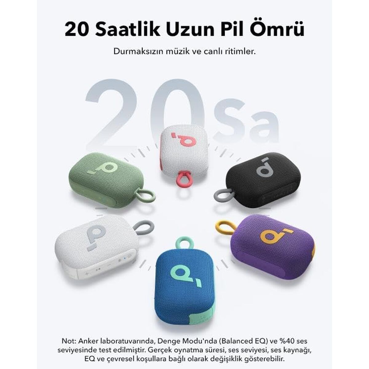 Bild von Portable Bluetooth Speakers Soundcore Select 4 Go Green 5 W