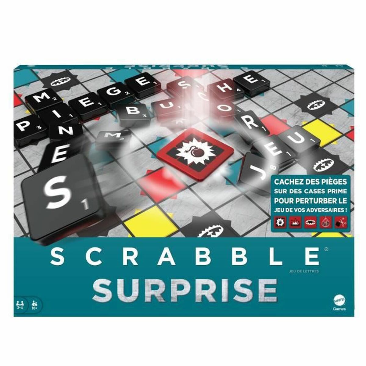 Jeu Éducation Enfant Mattel Scrabble Surprise