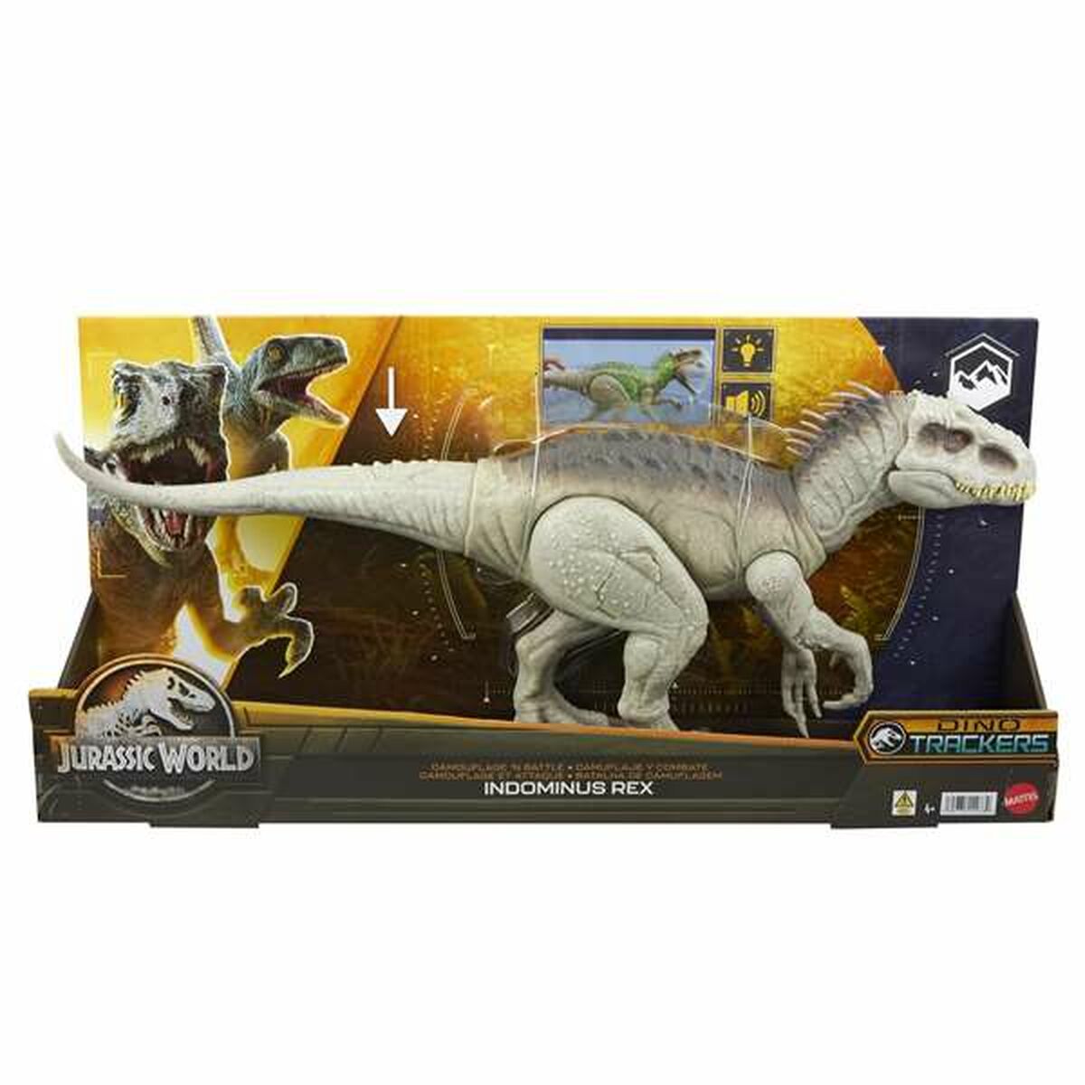 Figurine Jurassic World Indominus Rex Dinosaure 53 cm (3 Unités)