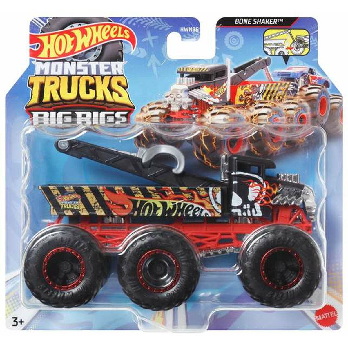 Auto Hot Wheels Monster Trucks Big Rigs 1:64