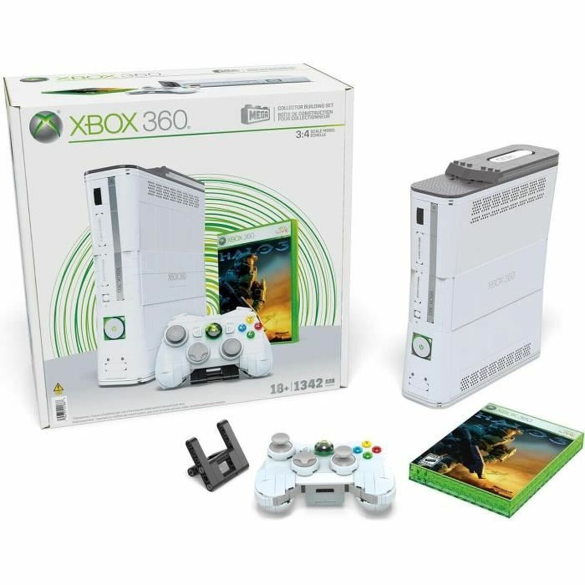 Παιχνίδι Kατασκευή MEGA BRANDS Xbox 360 1342 Τεμάχια