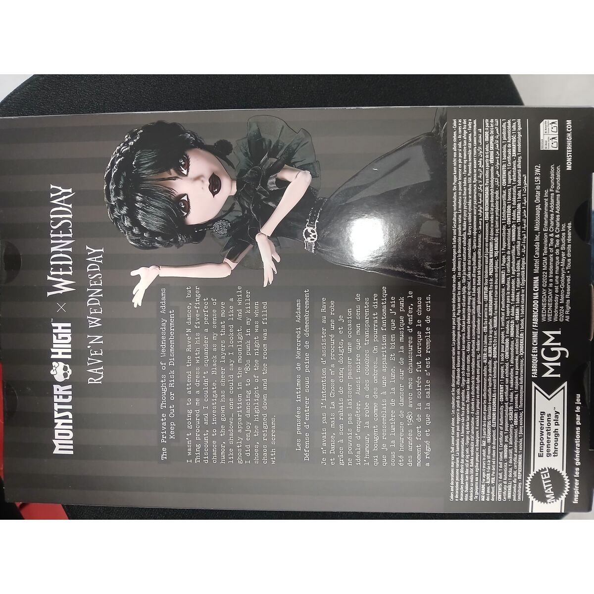 Doll Monster High Wednesday