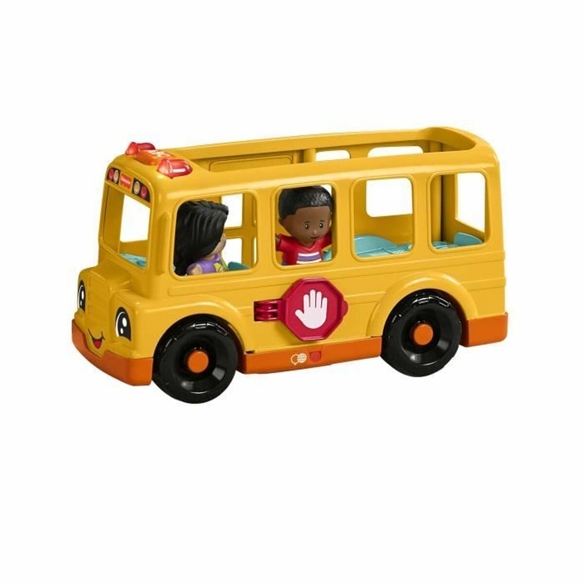 Actiefiguren Fisher-Price Little People-El autobús escolar-Vehículo de empuje musical HYT03