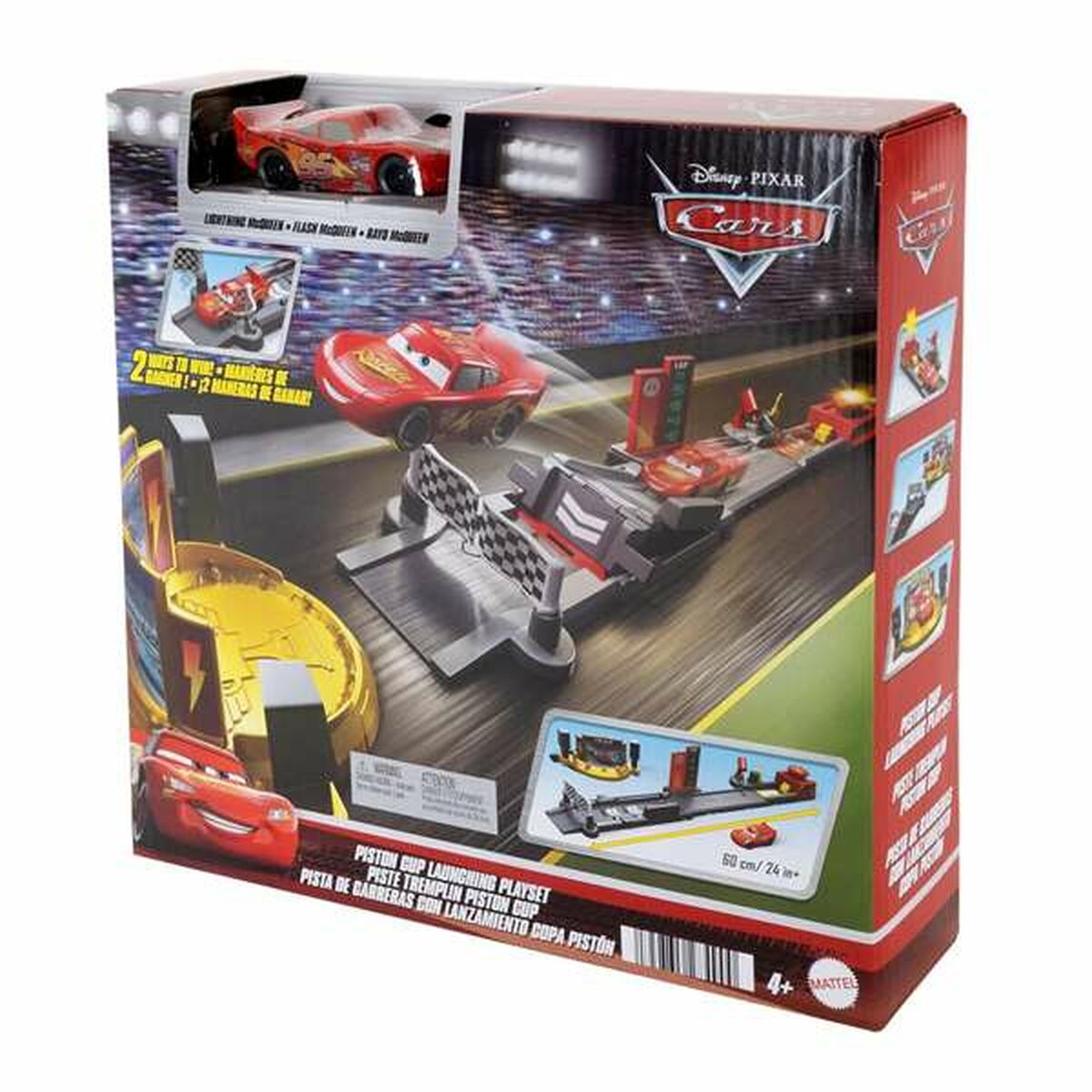 Car Mattel Multicolour (2 Pieces)