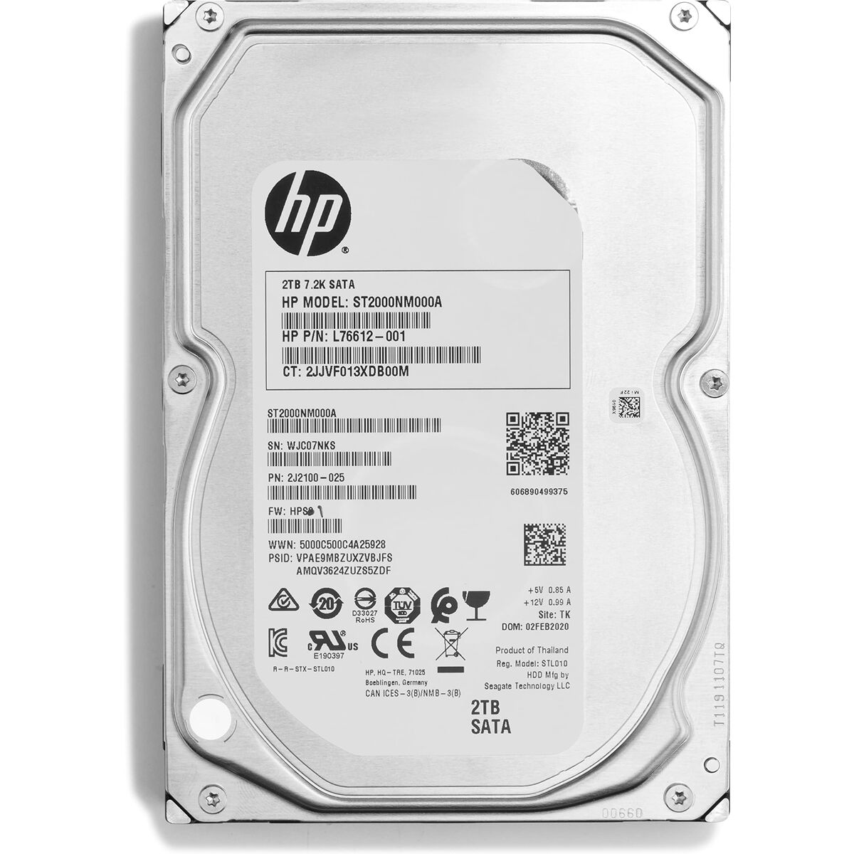 Disque dur HP 2Z274AA 2 TB 3,5