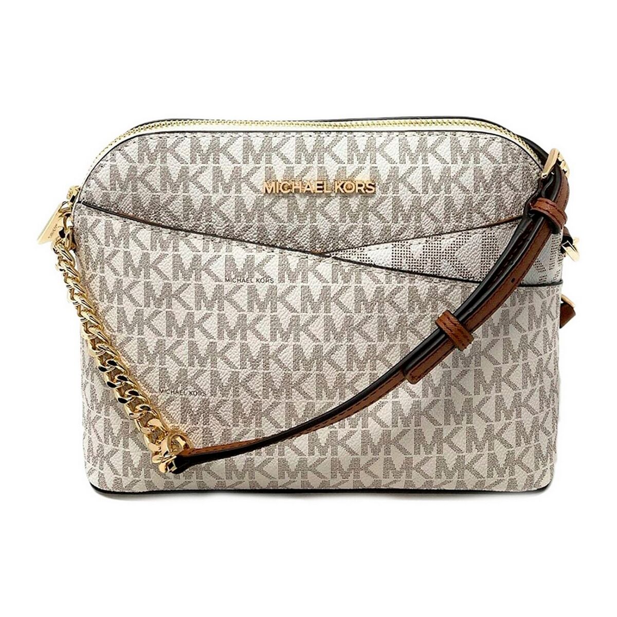 Bolso Mujer Michael Kors 35F1GTVC6B-VANILLA Beige (24 x 18 x 9 cm)