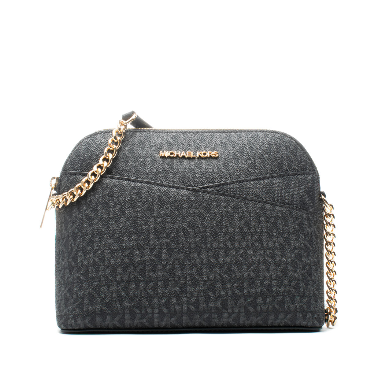 Sac à Bandoulière Michael Kors Jet Set Travel Noir 22 x 18 x 10 cm