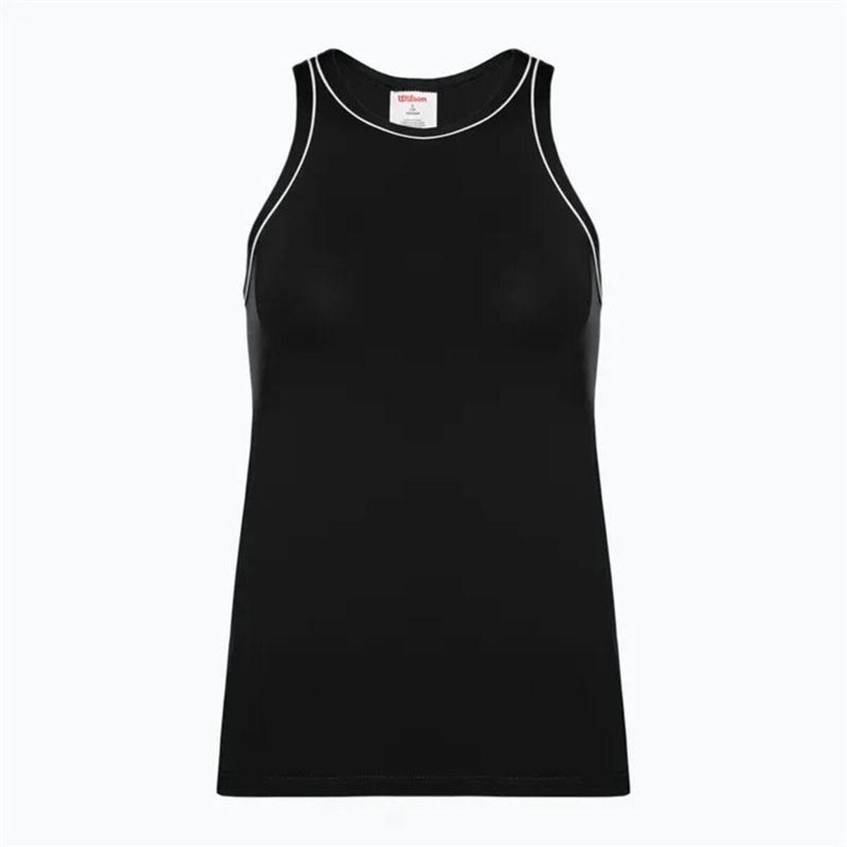 Tank Top Dames Wilson Team Tank Zwart Padel