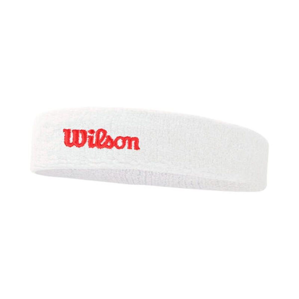 Sportriem voor op het hoofd Wilson Terry Logo Headband Wit Één maat
