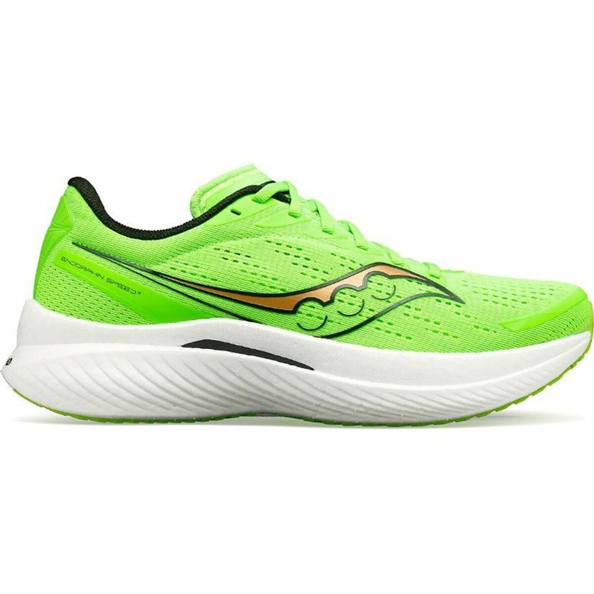 Chaussures de Running pour Adultes Saucony Endorphin Speed 3 Vert citron Homme