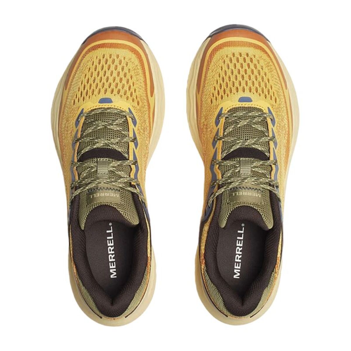 Men’s trail running shoes (mountain running) Merrell Nova 4 Yellow Orange