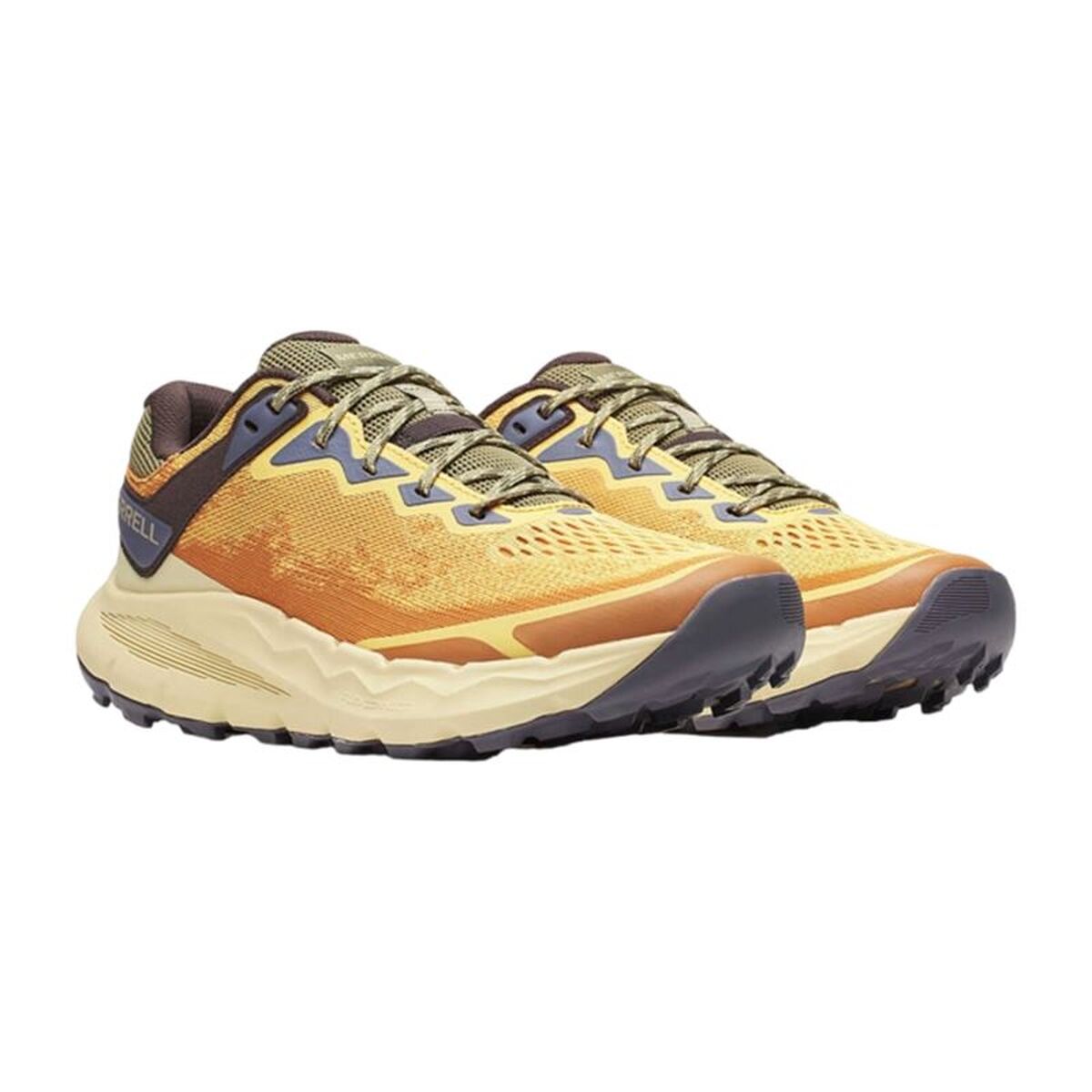 Men’s trail running shoes (mountain running) Merrell Nova 4 Yellow Orange