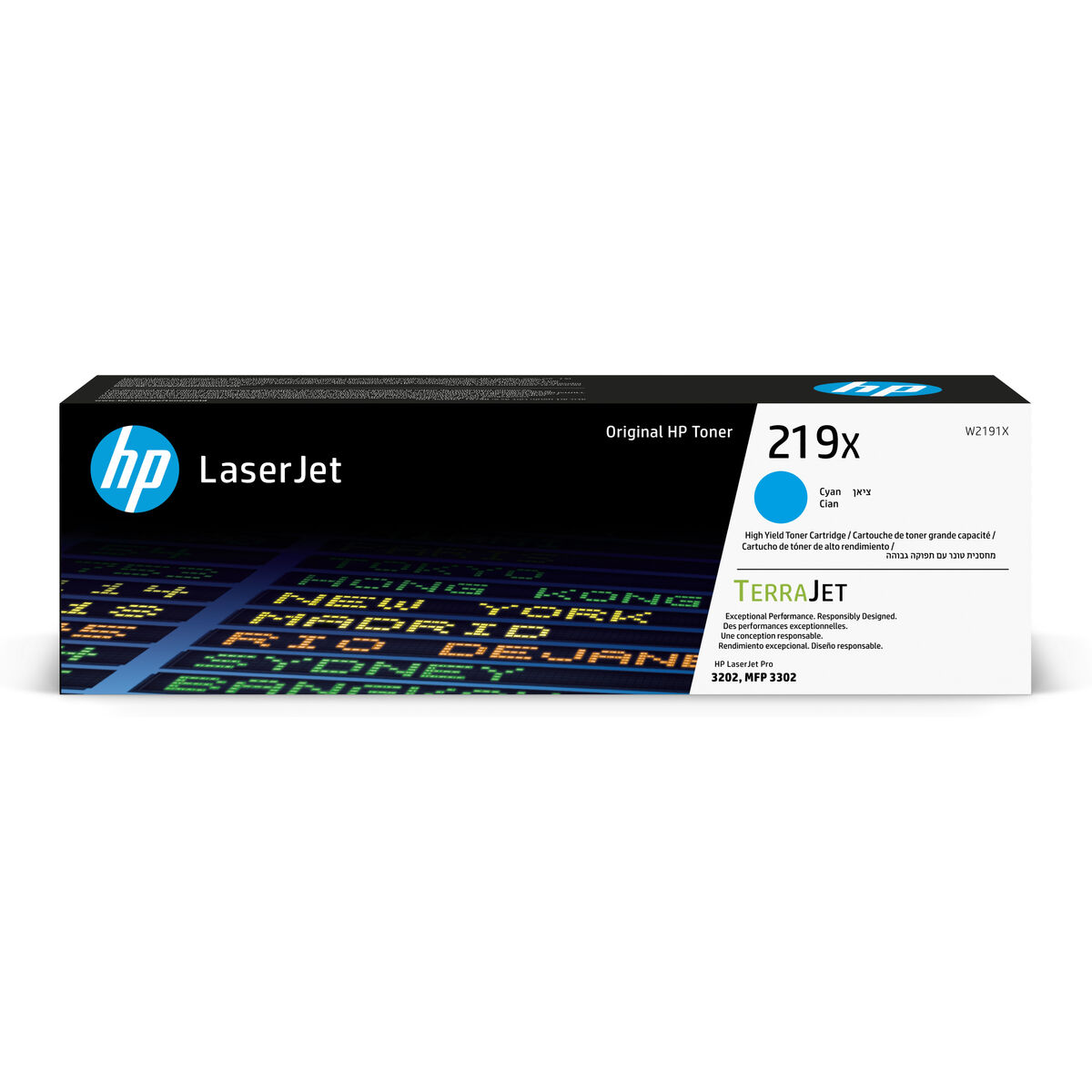 Bild von Original Toner HP W2191X Cyan