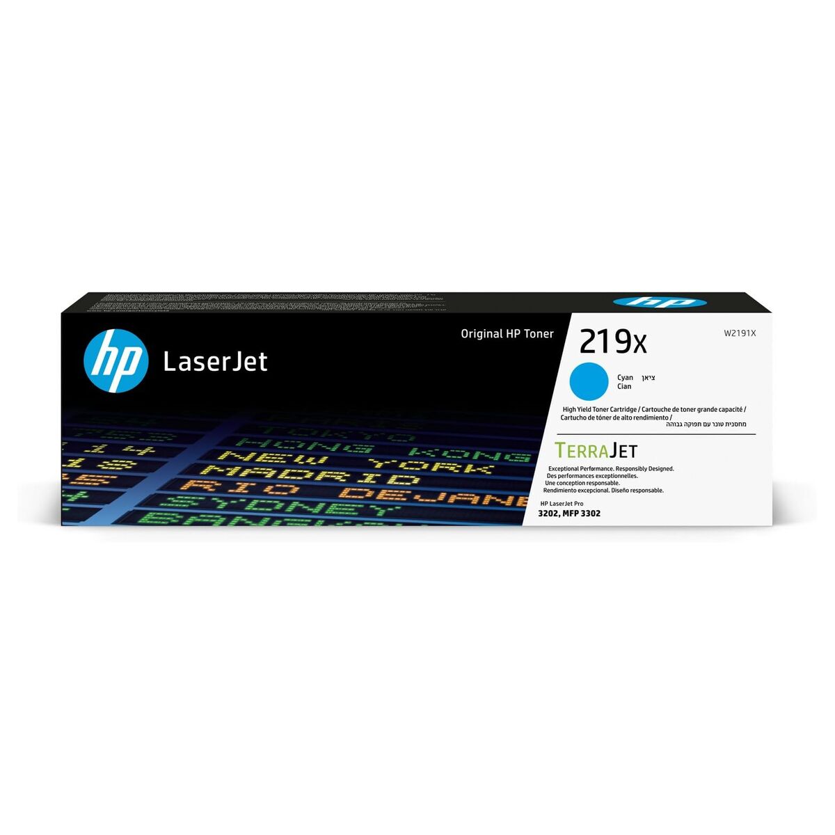 Bild von Original Toner HP W2191X Cyan