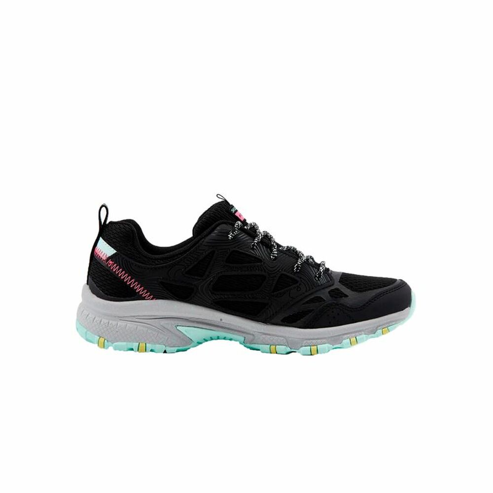 Sports Trainers for Women Skechers Overlace Lace-Up W Black