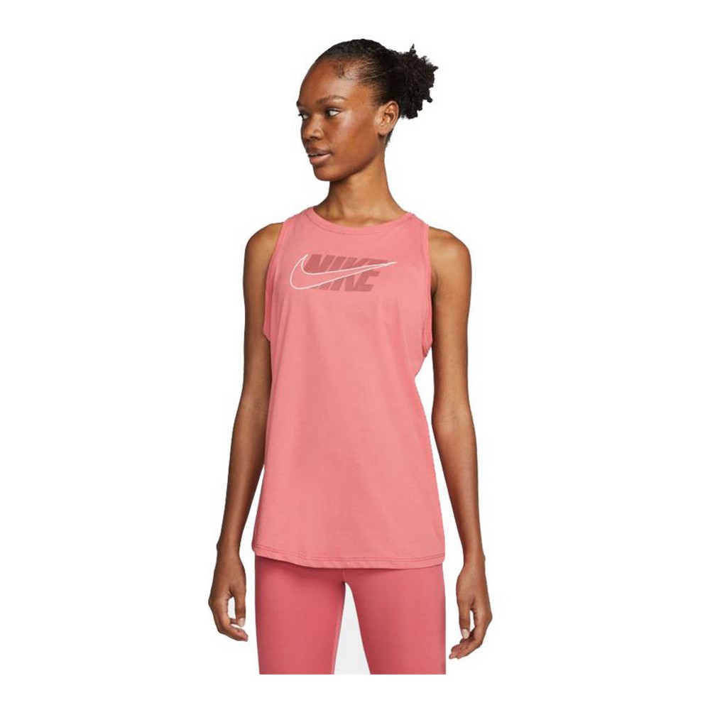 Camiseta de Tirantes Mujer Nike Dri-FIT Icon Clash Rosa