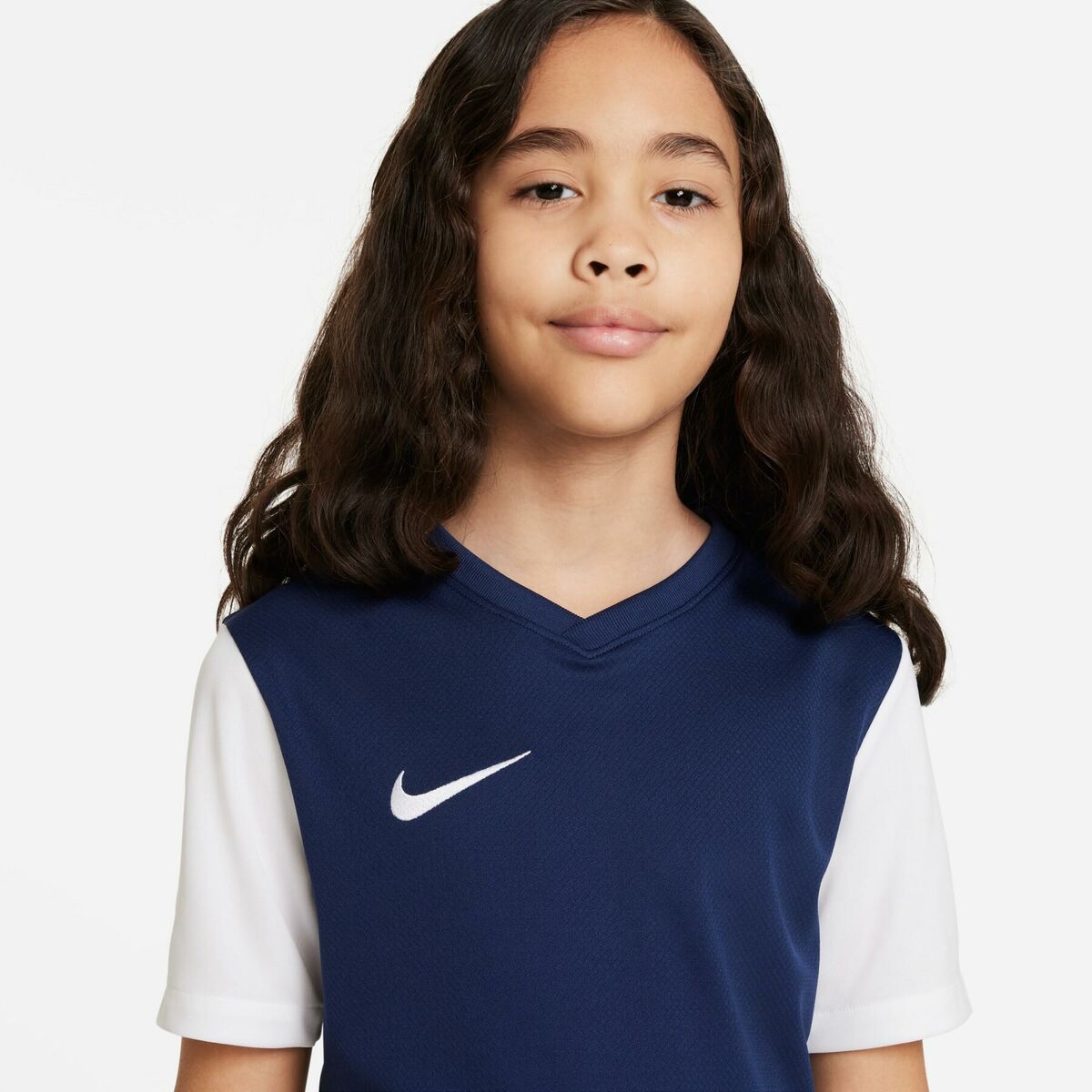 Image secondaire de T shirt à manches courtes Enfant Nike TIEMPO PREMIER 2 TEE DH8389 410 Blue marine
