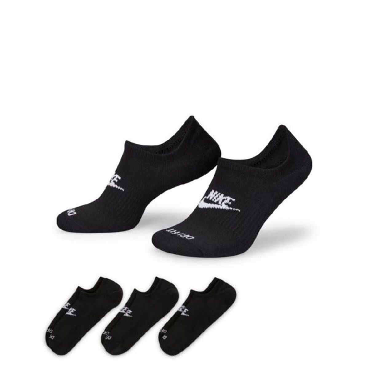 Sokken Nike Everyday Plus Cushioned Zwart