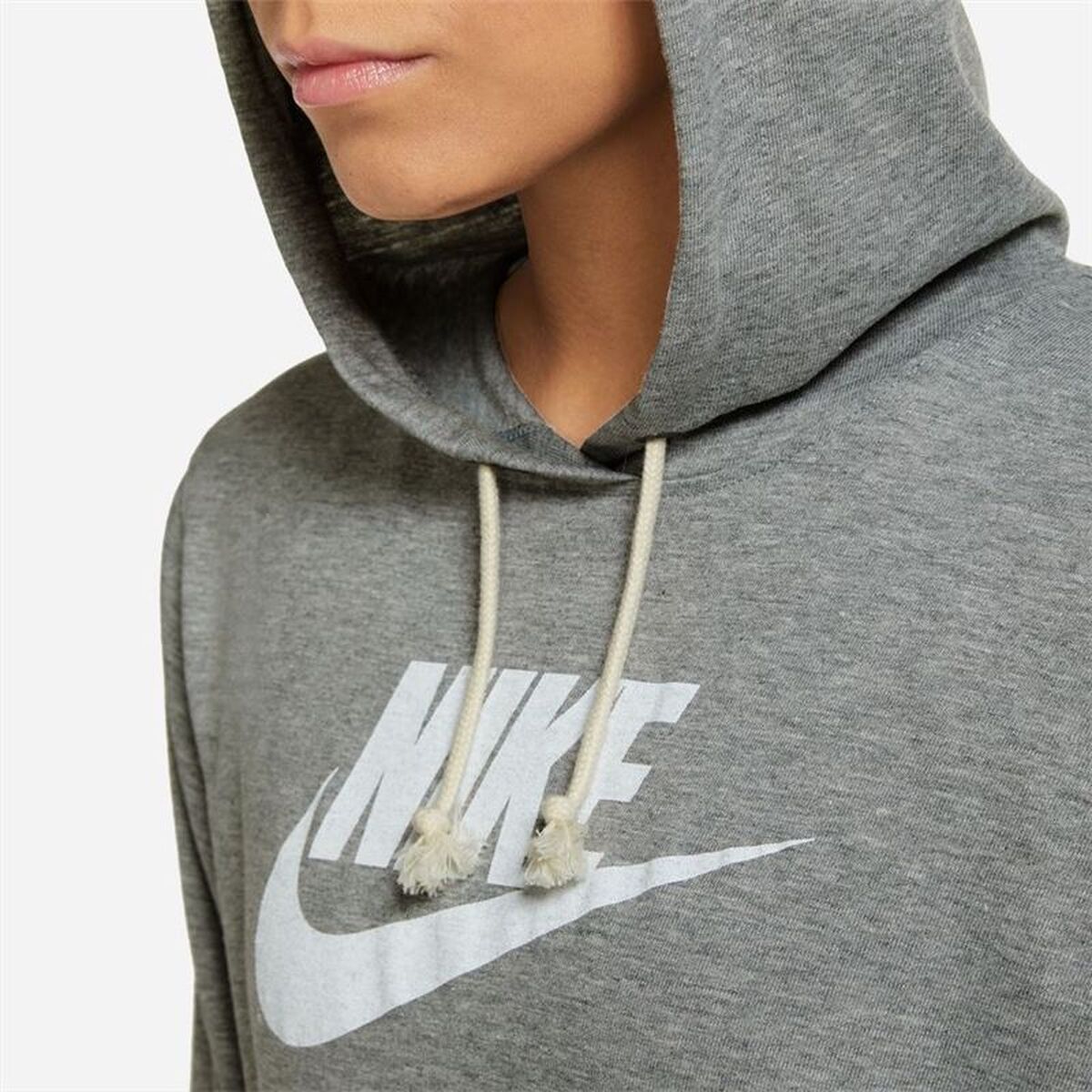 Womens Sweatshirt without Hood Nike Sportswear Gym Vintage W Dark grey