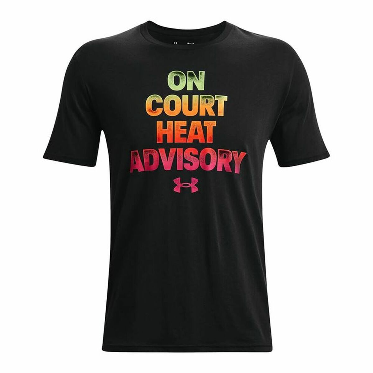 T-shirt à manches courtes homme Under Armour Basketball Heat Noir