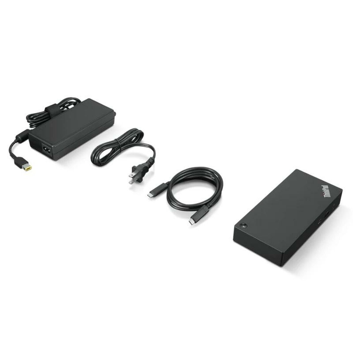 Kép USB Hub Lenovo 40AY0090EU Black 100 W