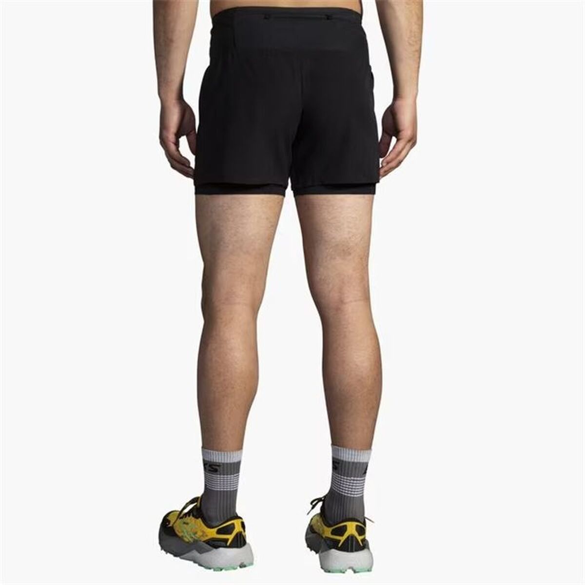 Men’s Sports Shorts Brooks High Point 5″ 2-in-1 Black
