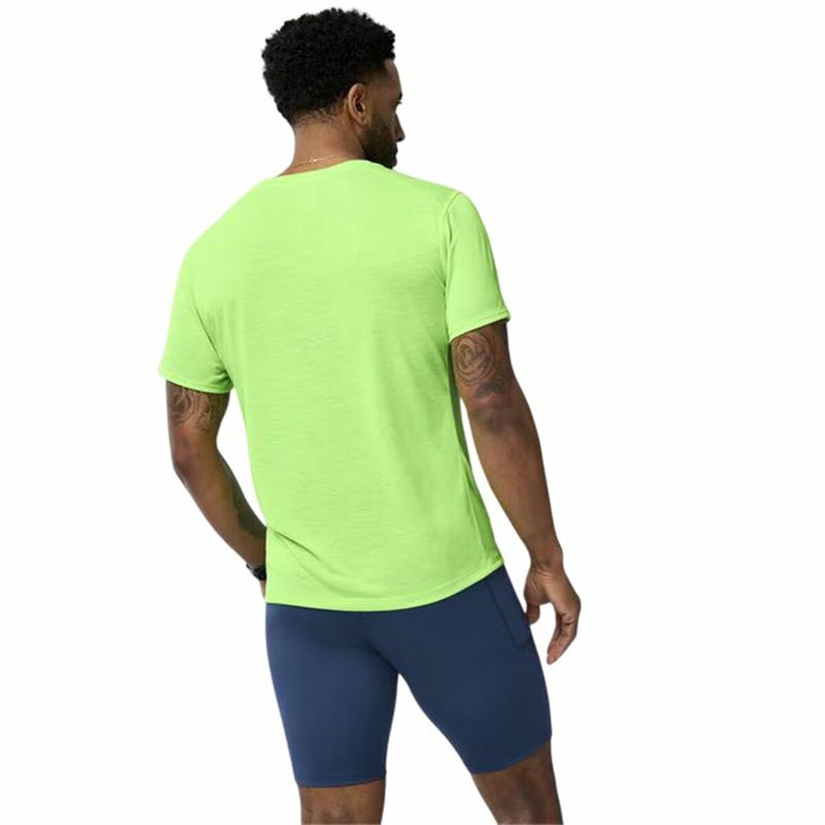 Image secondaire de T-shirt à manches courtes homme Brooks Distance Sleeve 3.0 Vert