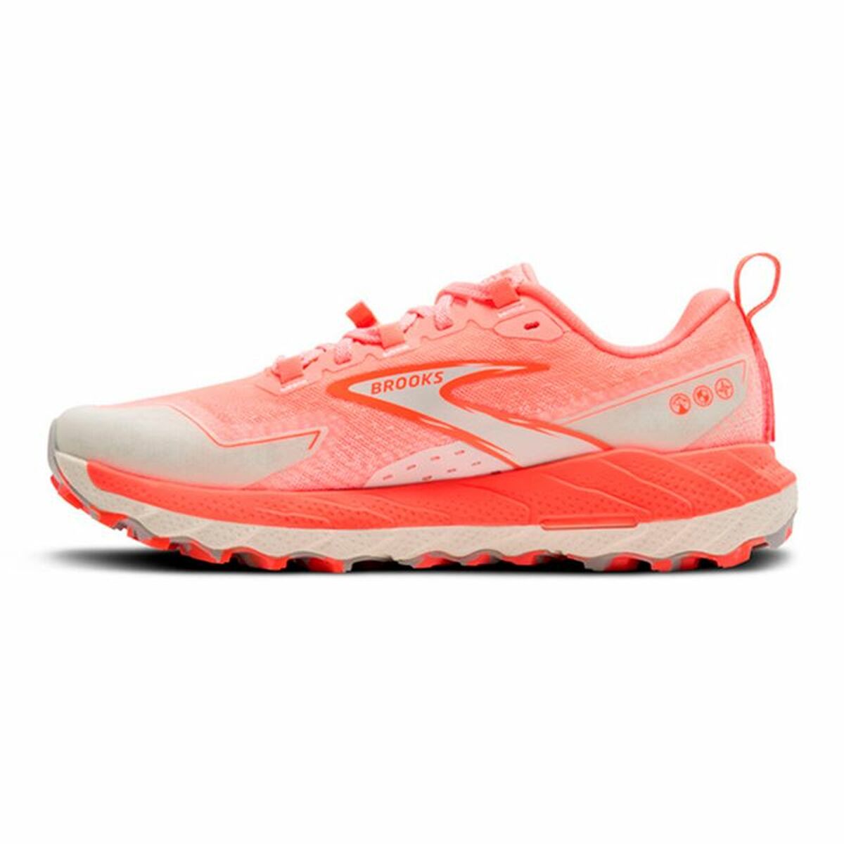 Image secondaire de Chaussures de sport pour femme Brooks Cascadia 18 Saumon
