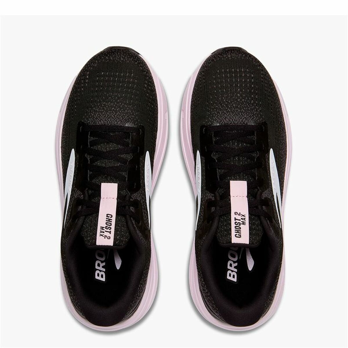Running Shoes for Adults Brooks Ghost Max 2 Black Pink
