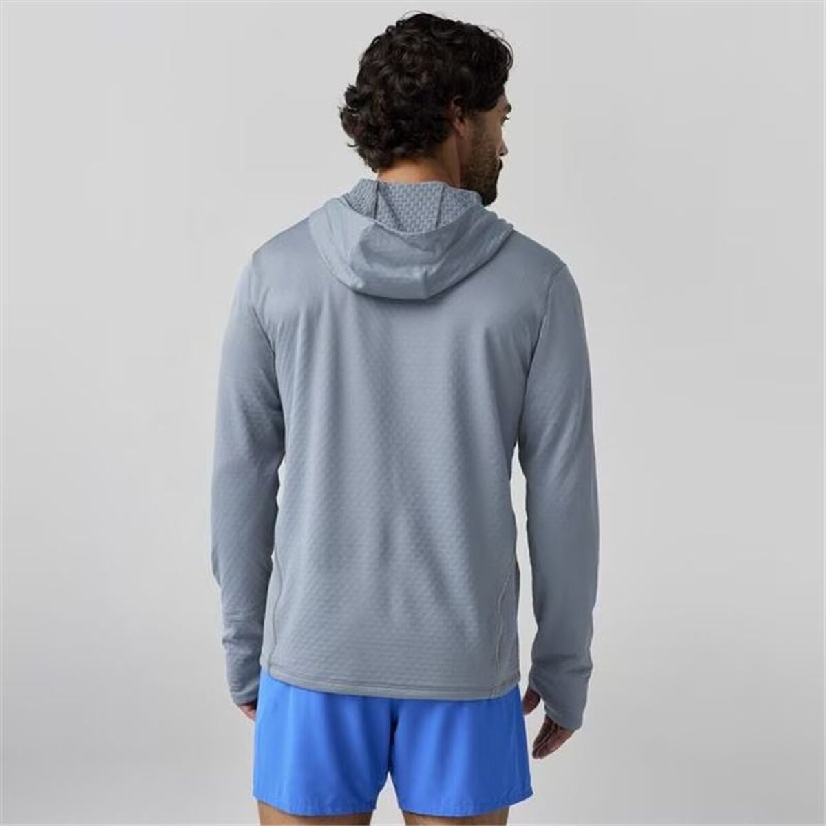 Herenhoodie Brooks Notch Thermal 3.0 Lichtgrijs