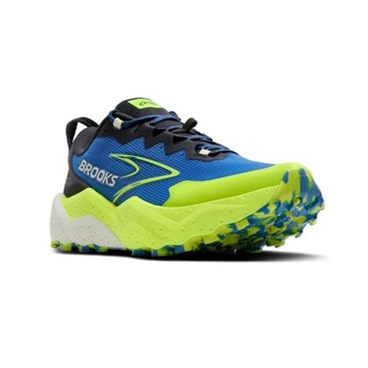 Heren trail hardloopschoenen (berglopen) Brooks Caldera 8 Geel
