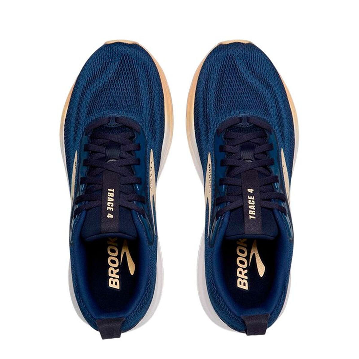 Running Shoes for Adults Brooks Trace 4 Navy Blue