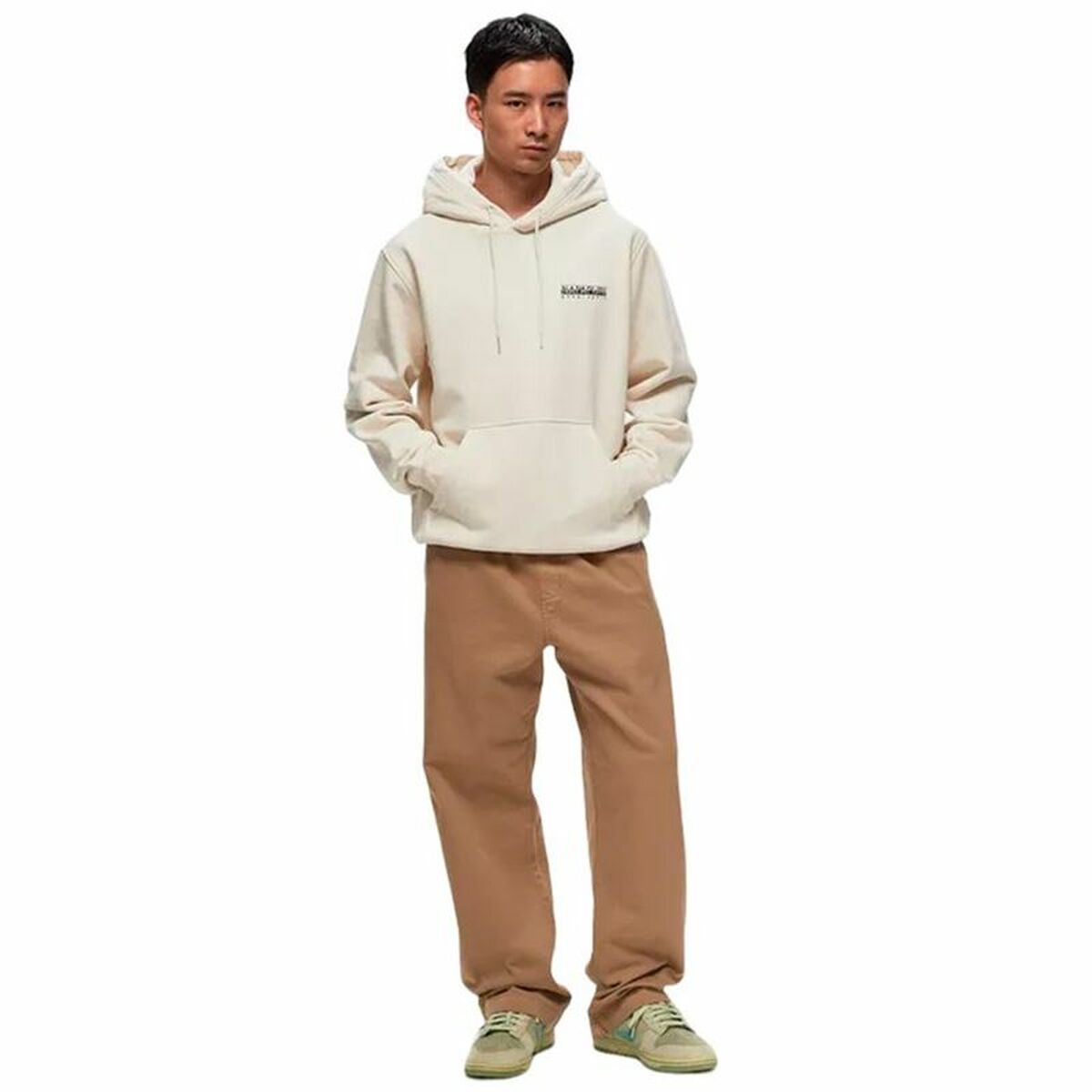 Image secondaire de Sweat à capuche homme Napapijri B-Linth H Beige Dimity 2