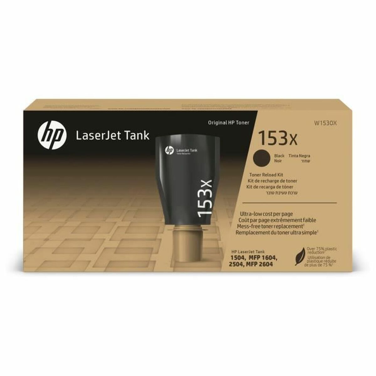 Bild von Toner HP Kit de recarga de tóner Original HP 153X LaserJet Tank negro Black