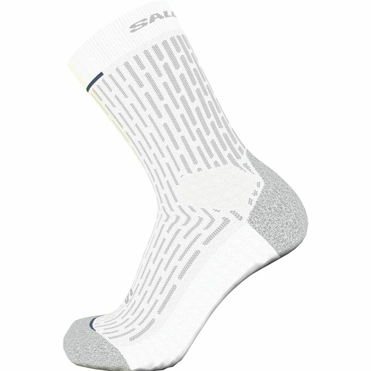 Chaussettes de Sport Salomon Ultra Glide Crew Blanc