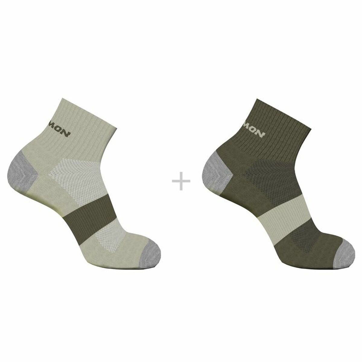 Chaussettes de Sport Salomon Evasion Ankle 2 Unités